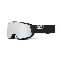 100% Masque SNOWCRAFT XL Hiper Black - Mirror Silver Lens