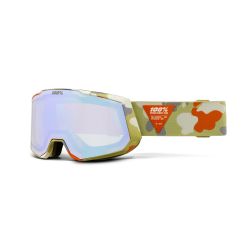 100% Masque SNOWCRAFT XL Hiper Whitec - Mirror Copper Lens