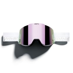 100% Masque SNOWCRAFT Hiper Black - Mirror Silver Lens