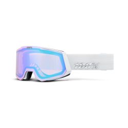 100% Masque SNOWCRAFT Hiper Black - Mirror Silver Lens