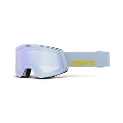 100% Masque SNOWCRAFT Hiper Black - Mirror Silver Lens