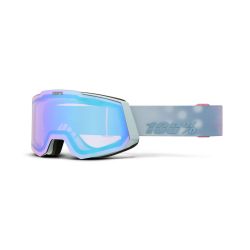 100% Masque SNOWCRAFT Hiper Black - Mirror Silver Lens