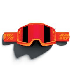 100% Masque OKAN Hiper Black - Mirror Red Lens