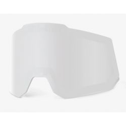 100% Ecran SNOWCRAFT/SNOWCRAFTXL - Hiper Dual Pane Mirror Silver Lens