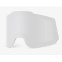100% Ecran SNOWCRAFT/SNOWCRAFTXL - Hiper Dual Pane Mirror Silver Lens