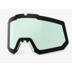 100% Ecran SNOWCRAFT/SNOWCRAFTXL - Hiper Dual Pane Mirror Turquoise Lens