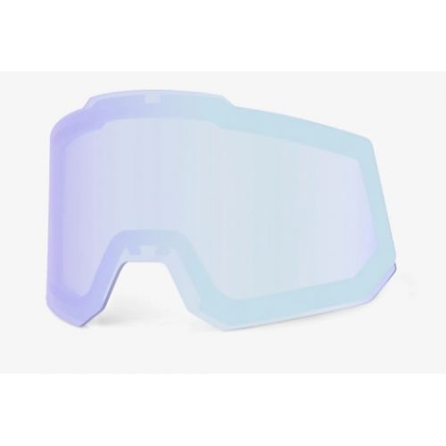 100% Ecran SNOWCRAFT/SNOWCRAFTXL - Hiper Dual Pane Mirror Turquoise Lens