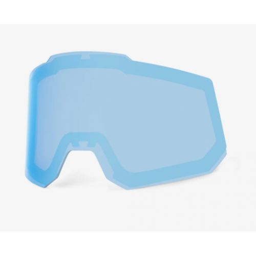100% Ecran SNOWCRAFT/SNOWCRAFTXL - Hiper Dual Pane Mirror Blue Lens