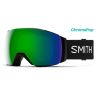 Smith I/O MAG XL Black 2 écrans ChromaPop Sun Green Mirror & ChromaPop Storm Rose Flash