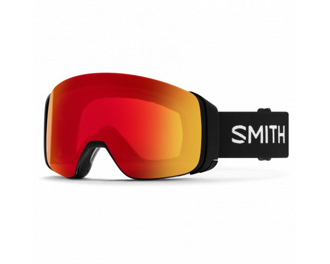 Smith I/O 4D MAG Black 2 écrans ChromaPop Photochromic Red Mirror & ChromaPop Storm Rose Flash