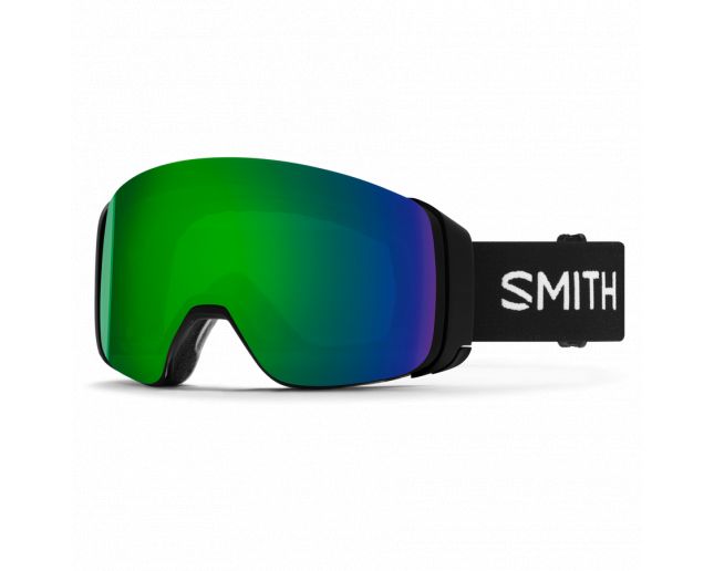 Smith I/O 4D MAG Black 2 écrans ChromaPop Sun Green Mirror & ChromaPop Storm Rose Flash