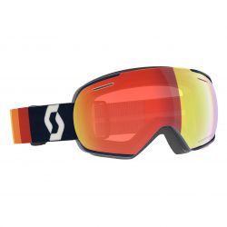 Scott Masque de Ski Linx Retro Blue Enhancer Red Chrome