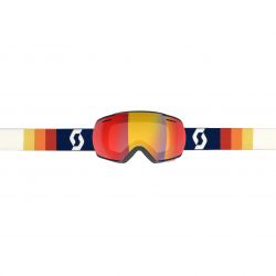 Scott Masque de Ski Linx Retro Blue Enhancer Red Chrome