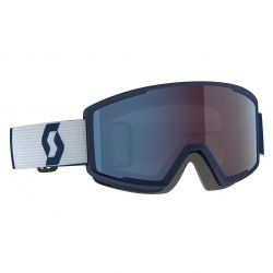 Scott Factor Pro Team Dark Blue/Light Grey Enhancer Blue Chrome