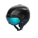 Bollé Casque à visière V-Line Carbon Black Matte Visière Phantom Blue Cat.1-3