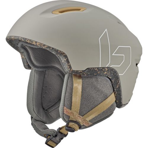 Bollé Eco Atmos Oatmeal Matte - casque de ski matières biosourcées