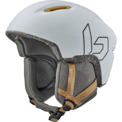 Bollé Eco Atmos Ice White Matte - casque de ski matières biosourcées