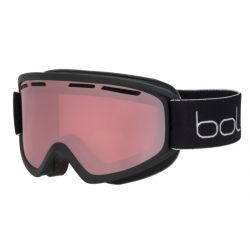 Bollé Masque de Ski FREEZE PLUS - Black Matte - Vermillon Gun Cat.2