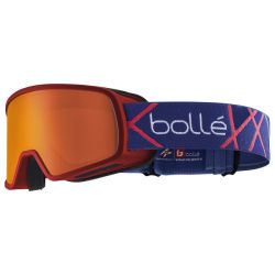 Bollé - Masque de Ski Nevada Junior - Alexis Pinturault Signature Series Matte Azure cat.2