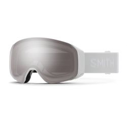 Smith I/O 4D MAG S White Vapor 2 écrans ChromaPop Sun Platinium Mirror & ChromaPop Storm Rose Flash