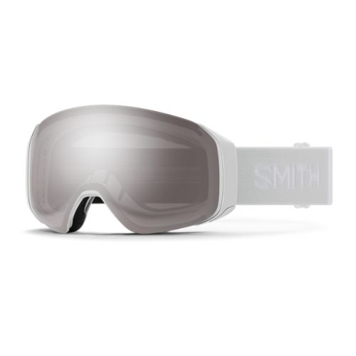 Smith I/O 4D MAG S White Vapor 2 écrans ChromaPop Sun Platinium Mirror & ChromaPop Storm Rose Flash