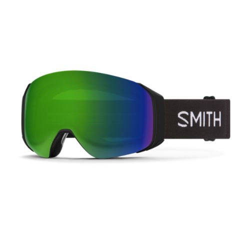 Smith I/O 4D MAG S Black 2 écrans ChromaPop Sun Green Mirror & ChromaPop Storm Blue Sensor Yellow