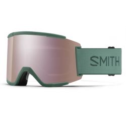 Smith Squad XL Alpine Green 2 écrans ChromaPop Everyday Rose Gold Mirror & ChromaPop Storm Blue Sensor Mirror