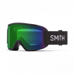 Smith Squad Small Black 2 écrans ChromaPop Everyday Green Mirror & Clear