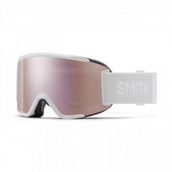 Smith Squad Small White Vapor 2 écrans ChromaPop Everyday Rose Gold Mirror & Clear