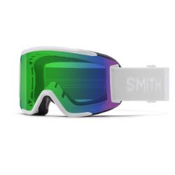 Smith Squad Small White Vapor 2 écrans ChromaPop Everyday Green Mirror & Clear