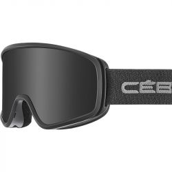 Cébé Masque de Ski STRIKER EVO - Full Black - Grey Ultra Black Cat.3