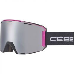 Cébé Slider Fluo Pink Black Matte Grey Silver Flash Mirror Cat.3 + Amber Flash Mirror Cat.1