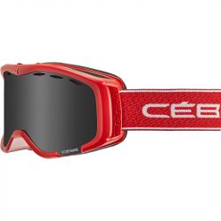 Cébé Masque de Ski Cheeky Over The Glasses Chilli Pepper Matte & Red Brown Flash Blue
