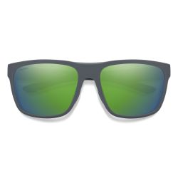 Smith Barra Matte Cement ChromaPop Polarized Green Mirror