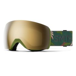 Smith Skyline XL Olive Plant Camo ChromaPop Sun Black Gold Mirror