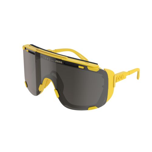 POC Lunette de Soleil - DEVOUR GLACIAL - Aventurine Yellow - Clarity Define Cat.3 Silver Mirror