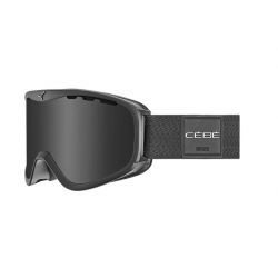 Cébé Masque de Ski Ridge OTG - Matt Black - Grey Ultra Black Cat.3