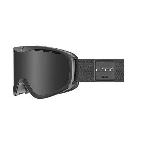 Cébé Masque de Ski Ridge OTG - Matt Black - Grey Ultra Black Cat.3