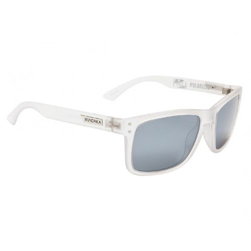 Mundaka Pozz' Matte Clear White Gold Mirror Polarized