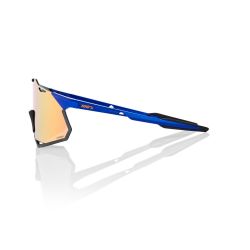 100% Hypercraft XS Gloss Cobalt Blue - Hiper Copper Mirror Lens