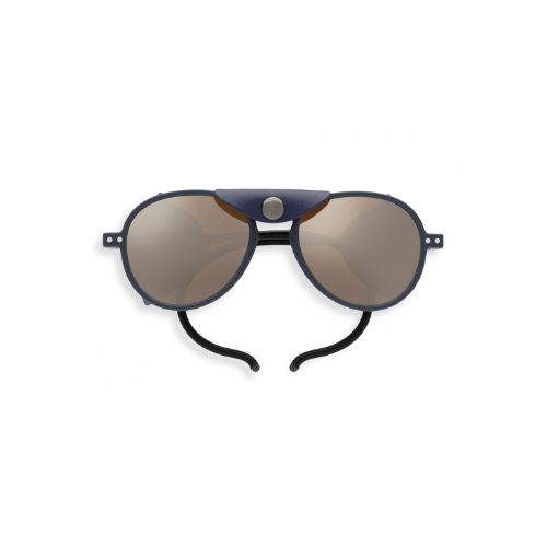 Izipizi Sun Glacier Plus-Forme I Sun Night Blue Brown Mirror Lens cat4 Biosourcé