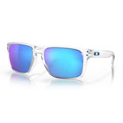 Oakley Holbrook XL Polished Clear w/Prizm Sapphr Irid Polar