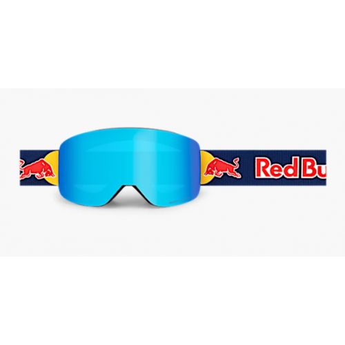 Masque de ski RED BULL SPECT SLOPE-003, monture bleu mat/bracelet