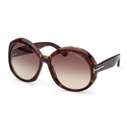 Tom Ford Annabelle Tortoise - Smoke Grey