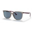 Ray-Ban RB4378 Transparent Grey Dark Blue Polar