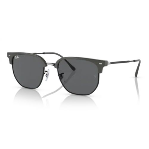 Ray-Ban New Clubmaster Grey on Black Dark Grey Lens