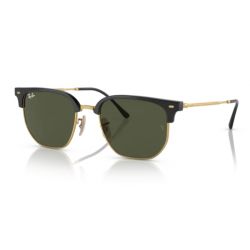 Ray-Ban New Clubmaster Havana on Gunmetal Clear Gradient Brown