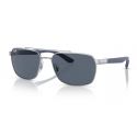 Ray-Ban RB3701 Silver Dark Grey Lens