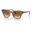 Ray-Ban RB0707S Transparent Light Brown Clear Gradient Brown Lens