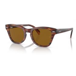 Ray-Ban RB0707S Striped Havana Brown Lens